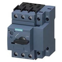 3RV21214DA10Siemens 3RV21214DA10 Motor Protection Circuit Breaker, 690 VAC, 20 to 25 A, 2 kA Interrupt, 3 Poles, Magnetic Trip