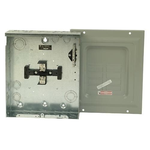 BR48L125SPEATON BR48L125SP 1-Phase Main Lug Loadcenter, 120/240 VAC, 125 A, 8 Poles, 10 kA Interrupt
