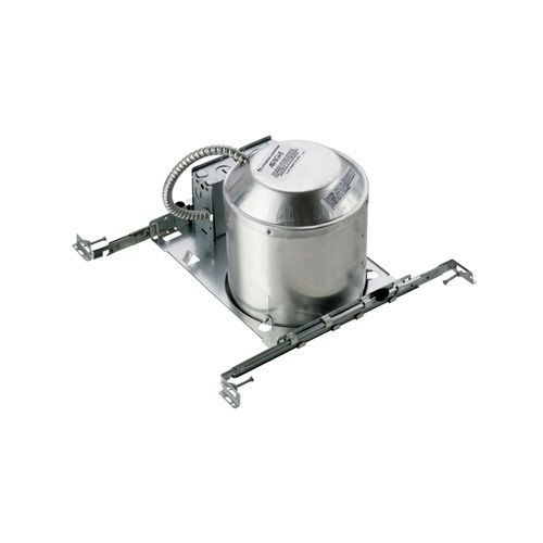 Lithonia Lighting® L7X R6 Airtight Contractor Select Downlight Housing, E26 Incandescent Lamp, IC/Non-IC Insulation, 120 VAC, 7 in Ceiling Opening, Steel Housing