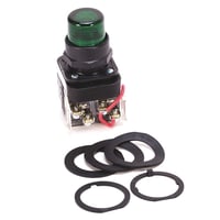 800H-PRT16GAllen-Bradley, 800H-PRT16G, 30.5mm Type 4/4X/13 Pilot Light, Xfmr, Push-to-Test, Incand., Green, 120V AC 50/60 Hz, 1 NO-1 NC