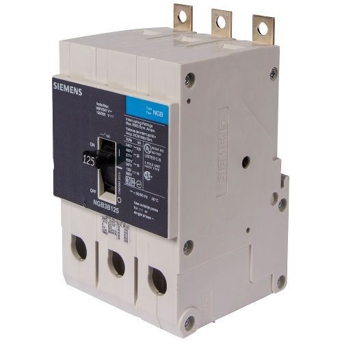 Siemens LGB3B090B Low Voltage Molded Case Circuit Breaker, 480 VAC, 90 A, 65 kA, 3 Poles, Thermal Magnetic Trip