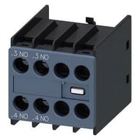 3RH2911-1HA20SIRIUS 3RH2911-1HA20 Auxiliary Switch Block, 24/230 VAC/24/110/220 VDC, 1/3/10 A, 2 Contacts