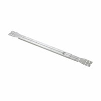 B-Line BB2-24 Telescoping Box Mounting Bracket, 1-1/2 x 2-1/8 in Box, 24 in Stud Spacing, Wall Mount, Spring Steel, Zinc Phosphate