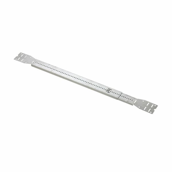 B-Line BB2-24 Telescoping Box Mounting Bracket, 1-1/2 x 2-1/8 in Box, 24 in Stud Spacing, Wall Mount, Spring Steel, Zinc Phosphate