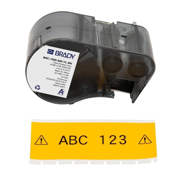 Brady M5C 1500 595 YL BK