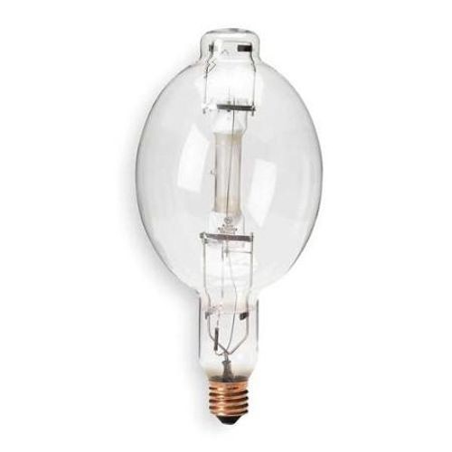 GE Current Multi-Vapor® MVR1000/U High Intensity DischarGE Current Metal Halide Lamp, 1000 W, E39 Mogul Screw Quartz Metal Halide Lamp, BT56 Shape, 108000 Lumens