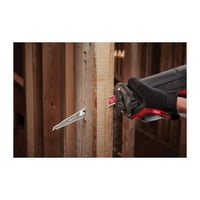 48-00-5226Milwaukee® SAWZALL® AX™ 48-00-5226 Tapered Back Reciprocating Saw Blade, 9 in L, 5 TPI, Carbide Body, Universal/Toothed Edge Tang
