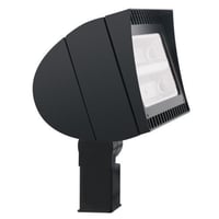 RAB FXLED150SF Standard Floodlight Fixture With 120 to 277 VAC ON/OFF Driver, LED Lamp, 155 W Fixture, 120/208/240/277 VAC, Bronze Housing