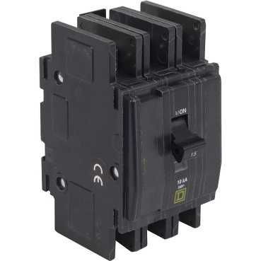 QOU330Square D™ QO® QOU330 Standard Unit Mount Miniature Circuit Breaker, 240 VAC, 30 A, 10 kA Interrupt, 3 Poles, Thermal Magnetic Trip
