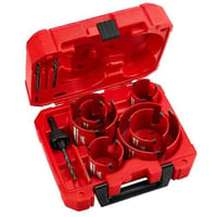 Milwaukee® BIG HAWG™ 49-56-9290 Hole Saw Kit, 10 Pieces, Carbide