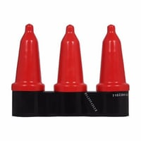 DJ625A2UCooper Power Systems DJ625A2U Deadbreak Junction, EPDM Rubber External Insulation, Aluminum Internal Current-Carrying Parts, SS U-straps, 15/25 kV, BIL 125 kV, 600 A, 3 Positions