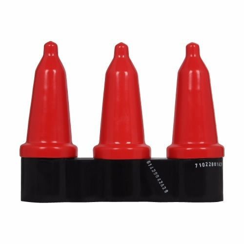 DJ625A2UCooper Power Systems DJ625A2U Deadbreak Junction, EPDM Rubber External Insulation, Aluminum Internal Current-Carrying Parts, SS U-straps, 15/25 kV, BIL 125 kV, 600 A, 3 Positions