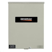 Generac® RTSW400A3 Automatic Transfer Switch, 120/240 VAC, 400 A, 96 kW Power Rating, 1 Phases, NEMA 3R Enclosure