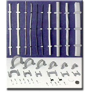 45125Wire-Line 45125 Staple, Plastic, Gray