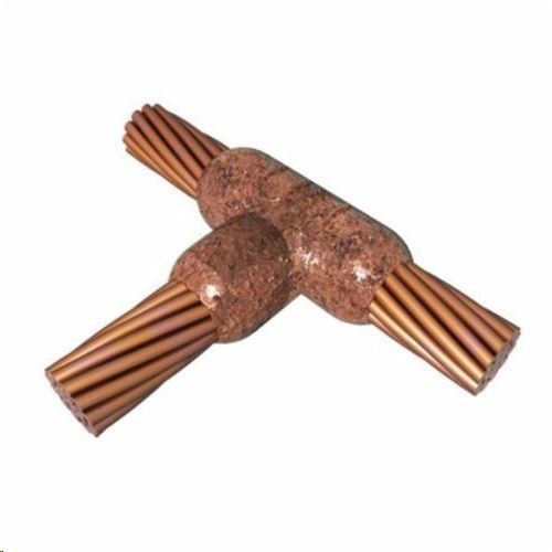 Harger® Ultraweld GO342/0B Type GO Weld Metal Mold, 2/0 AWG Conductor, 3/4 in Rod, Cable to Ground Rod, Graphite
