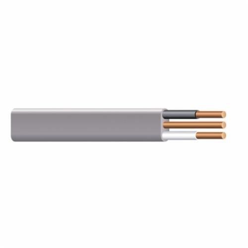 Type UF-B Underground Feeder Cable With Ground Wire, 600 VAC, (3) 12 AWG Copper Conductor