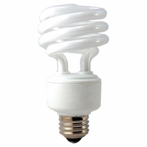 SP19/27KEIKO® SP19/27K Compact Fluorescent Lamp, 19 W, E26 Medium Screw CFL Lamp, T2 Spiral Shape, 1200 Lumens Initial, 1200 Lumens Mean