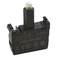 800F-N5WAllen-Bradley, 800F-N5W, Integrated LED, Latch Mount, 120V AC, White LED