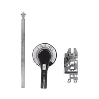 HM2R12EATON HM2R12 Handle Mechanism, NEMA 1/3R/12 NEMA Rating, Rotary Handle Handle/Operation, Through-The-Door Handle Mounting, For Use With C Series J Frame Electronic Molded Case Circuit Breaker