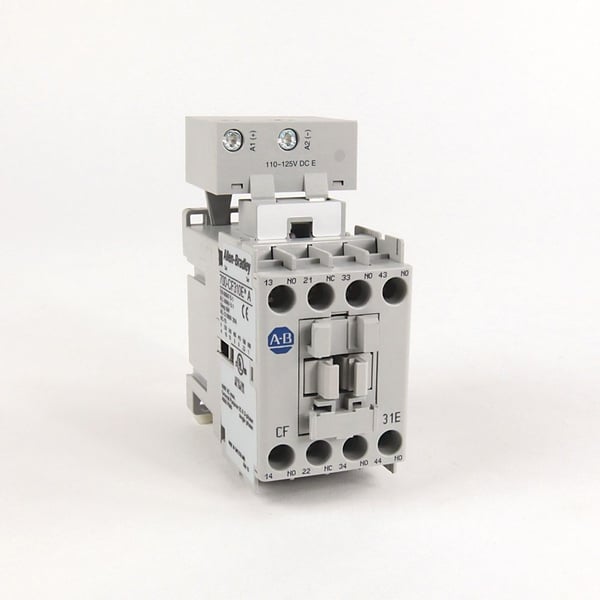 700-CF310DAllen-Bradley, 700-CF IEC Control Relay, Screw Terminals, F, Standard Contacts, 3 N.O. / 1 N.C., 110V 50Hz / 120V 60Hz