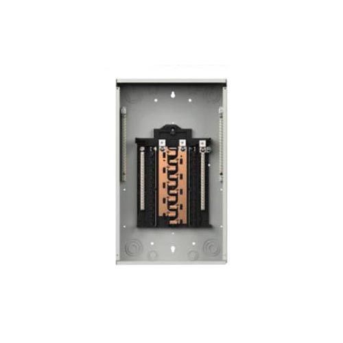 PN5482B1200CSiemens SPEEDFAX™ PNW2040L1150C Pro PN Series 1-Phase Assembled Convertible Low Voltage Main Lug Load Center With Copper Bus Bar and Gray Combination Trim, 120/240 VAC, 150 A, 100 kAIC Interrupt