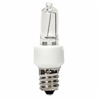 S4482SATCO® S4482 Dimmable Halogen Lamp, 60 W, E12 Candelabra Lamp Base, T3 Shape, 120 VAC