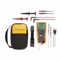 FLUKE-179/EDA2Fluke® SureGrip™ ToolPak® FLUKE-179/EDA2 Digital Multimeter Combo Kit, 1000 VAC/VDC, 10 A, 50 MOhm, Digital Display