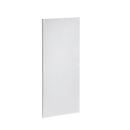 A60P48F1nVent HOFFMAN A60P48F1 PNL30 Full Enclosure Panel, 44 in W x 48 in H, 10 ga Steel, White