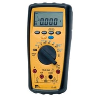 IDEAL® 61-486 480 Commercial Grade Digital Multimeter, 60 mV to 1000 VAC/VDC, 60 mA to 10 A AC/DC, 600 Ohm to 40 MOhm, Backlit Display