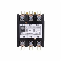 CR353FE3BH1GE CR353FE3BH1 3-Phase Non-Reversing Standard Definite Purpose Contactor, 24 VAC V Coil, 300 A, 3 Poles