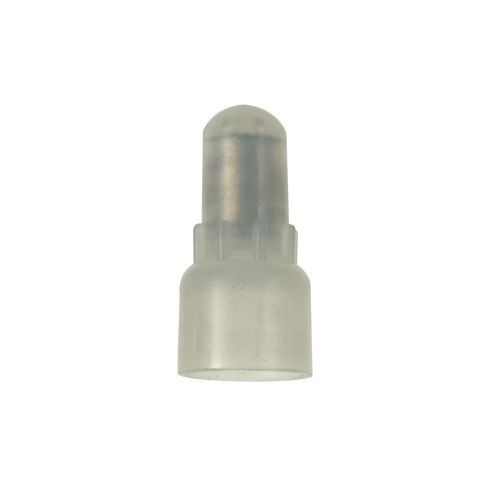 Panduit® Pan-Term® JN218-216-C JN Series Insulated Wire Joint, 600 VAC, 22 to 16 AWG Wire, 0.78 in L, Brass