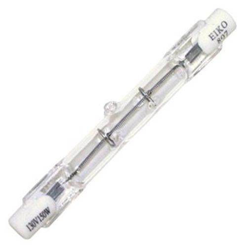 EIKO® Q150W/S130V Double Ended Halogen Lamp, 150 W, R7s Recessed Single Contact Halogen Lamp, T2 Shape, 2200 Lumens