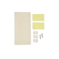 Belden® AX102652 KeyConnect Style Side Entry Box With Shutter Door, For Use With Belden IBDN Systems 10GX, 4800, 3600, 2400 and 1200 Wall Plate, Surface Mount, Plastic