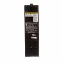 QS2200HSiemens QS2200H Type QSH Low Voltage Miniature Molded Case Circuit Breaker, 120/240 VAC, 200 A, 22 kA Interrupt, 2 Poles, LI/Thermal Magnetic Trip