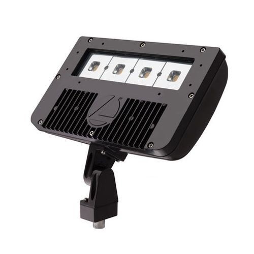Lithonia Lighting® DSXF2 LED 4 50K M2 Flood Light Fixture, LED Lamp, 120/277 VAC, Bronze Housing
