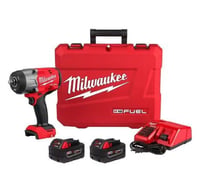 Milwaukee® 2967-22 M18 FUEL™ High Torque Impact Wrench With Friction Ring Kit, 1/2 in, Cordless, 18 V Lithium Ion Battery