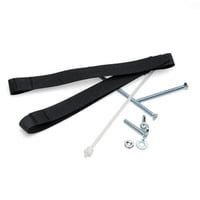 SPLMT-HKTLeviton® SPLMT-HKT Mounting Hardware Kit, For Use With Splice Tray, Metal/Velcro®