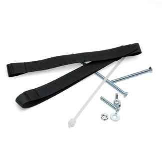 SPLMT-HKTLeviton® SPLMT-HKT Mounting Hardware Kit, For Use With Splice Tray, Metal/Velcro®