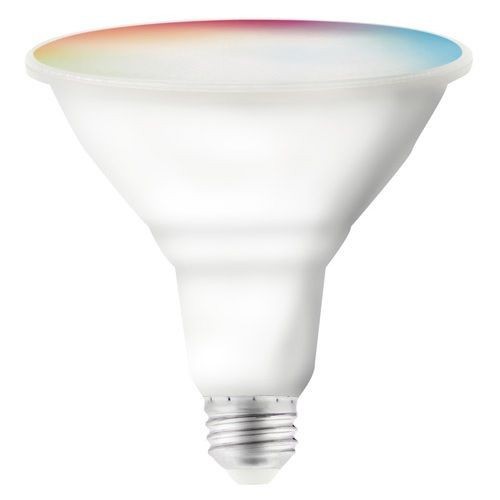 S11258SATCO® S11258 STARFISH™ PAR38 Reflector LED Lamp, RGB Color Changing, 120 V, 15 W, 1200 Lumens