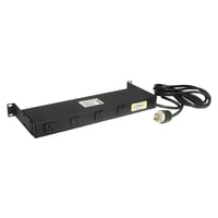 PREMISE WIRING MCCPSS19 Straight Blade Standard Surge Protected Power Strip, 120 VAC, 15 A, 10 Outlets, 10 ft L Cord, Portable/Flush Mount