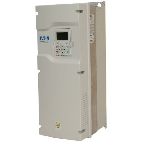 EATON PowerXL™ DG1-34105FN-C21C 3-Phase Adjustable General Purpose Variable Frequency Drive, 380 to 500 VAC, 105 A, 75 hp, 19.13 in W x 14.61 in D