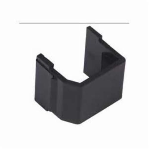 SFBB10HUBBELL® iStation SFBB10 AV Connector, Blank Module, Snap-On Mount, Plastic, Black
