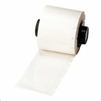 PTL-45-422Brady® PTL-45-422 ToughBond™ Printer Label, 3/8 in L x 1-1/2 in W, White, B-422 Polyester