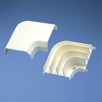 T70RAWHPanduit® Pan-Way™ T70RAWH Low Voltage Right Angle Fitting, For Use With Join Sections of T-70 Raceway, PVC