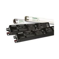 Sylvania QUICKTRONIC® QHE-2X32T8/UNV-PSN-MC-B/51408 High Efficiency Electronic Ballast, T8 Lamp, 32 W Lamp, 120 to 277 VAC, Programmed/Rapid