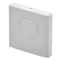 88 EB-Line 66 E Wireway End With Knockout, 6 in W x 6 in H, For Use With NEMA 1/IP30 Screw Cover Lay-In Wireway, Steel, Gray
