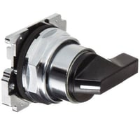 10250T3011EATON 10250T3011 Heavy Duty Oiltight/Watertight Pushbutton Non-Illuminated Selector Switch Operator, 30.5 mm, Lever Operator, 2 Positions, Black