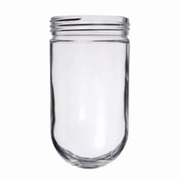 GL100HRRAB GL100HR 100 Vaporproof Light Fixture Globe, Cylindrical, 150 W Lamp, For Use With Vaporproof Fixture and Lawn Light, Lime Crystal