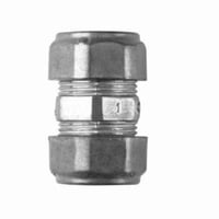 667DCEATON Crouse-Hinds 669DC Compression Coupling, 4 in, For Use With EMT Conduit, Die Cast Zinc, Natural