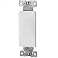 Eaton Wiring Devices Arrow Hart™ 2160W-BOX Decorator to Blank Adapter, For Use With Oversize Wallplates, Threaded Mount, Thermoset, White